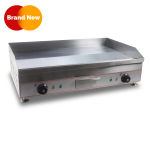 Counter Top Electric Griddle Solid Plate 100CM CHROME