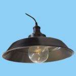 x5 Industrial Factory Style Metal Pendent Light