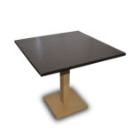 x3 Darkwood Square Tables (750x750mm)