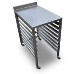 0.48m Table with Racking