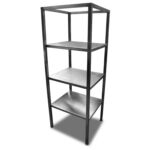 0.6m Stainless Shelving Unit