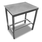 0.7m Stainless Appliance Table