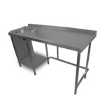 1.8m Stainless Steel Table with Handsink