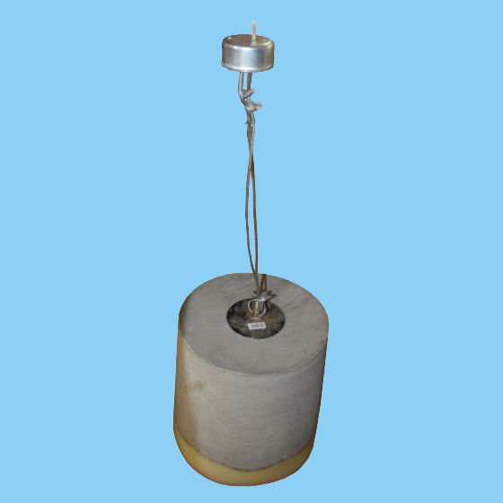 x4 Industrial Concrete Bell Shade Pendant Leig Ceiling light