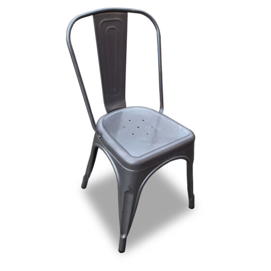 x8 Silver Tolix Style Chairs