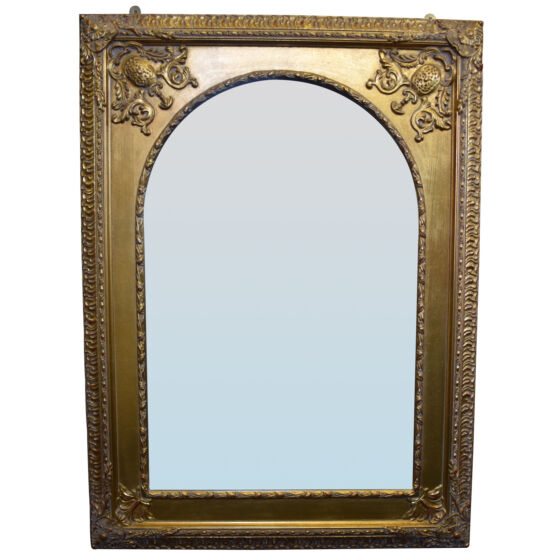 Antique Golden Framed Mirror