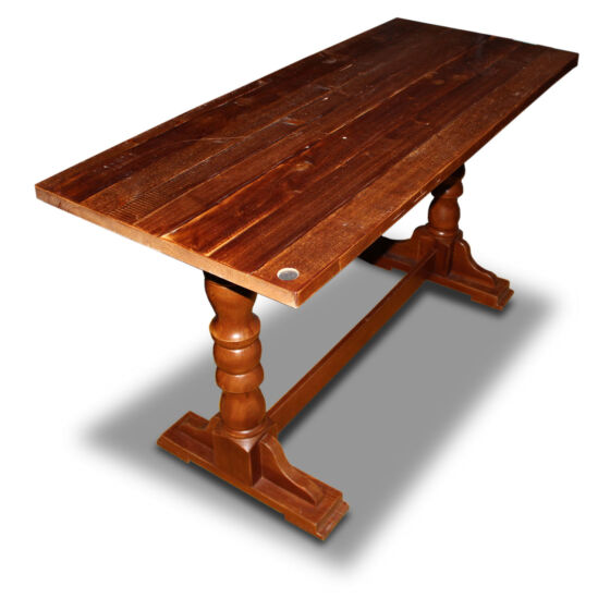 1.6m Rectangle Dark Wood Table