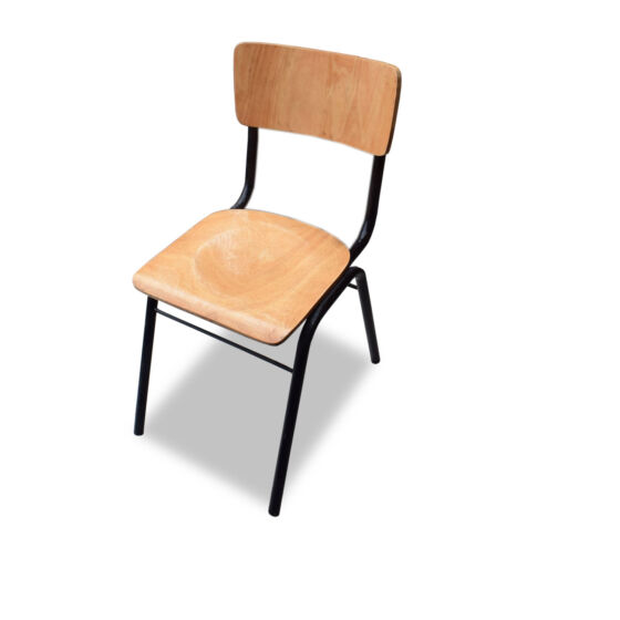 Lightwood Stacking Chairs x12