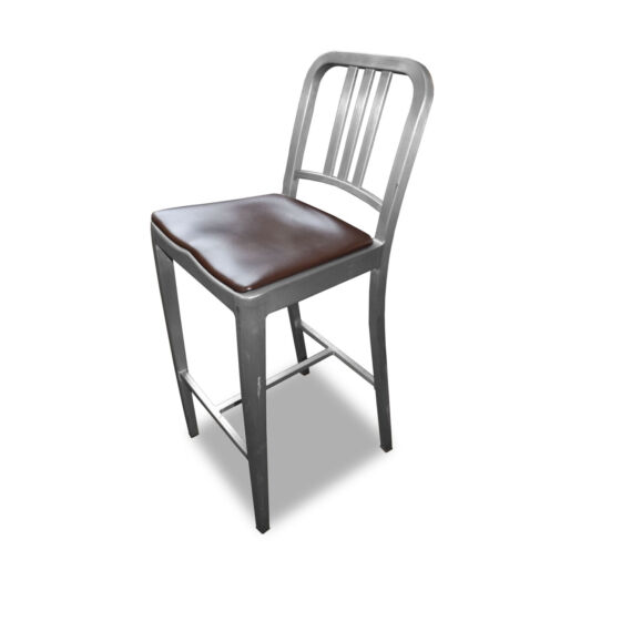 Metal Poseur Chairs x4