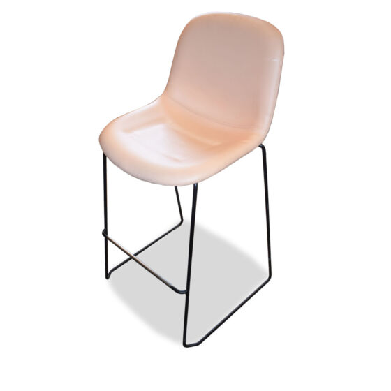 Peach Stackable Poseur Chairs x14