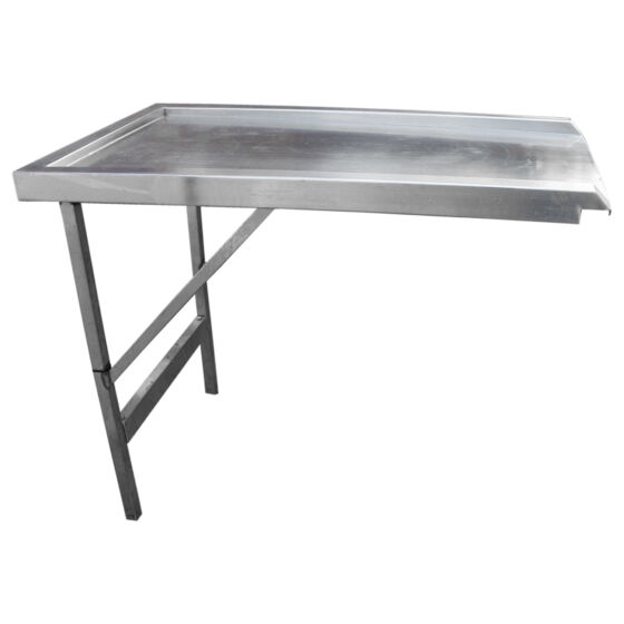 1.1m Stainless Steel Dishwasher Side Table