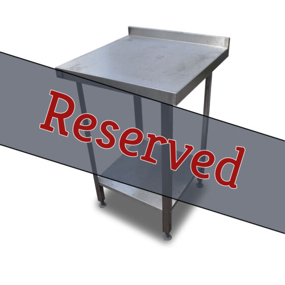 0.6m Parry Stainless Steel Table