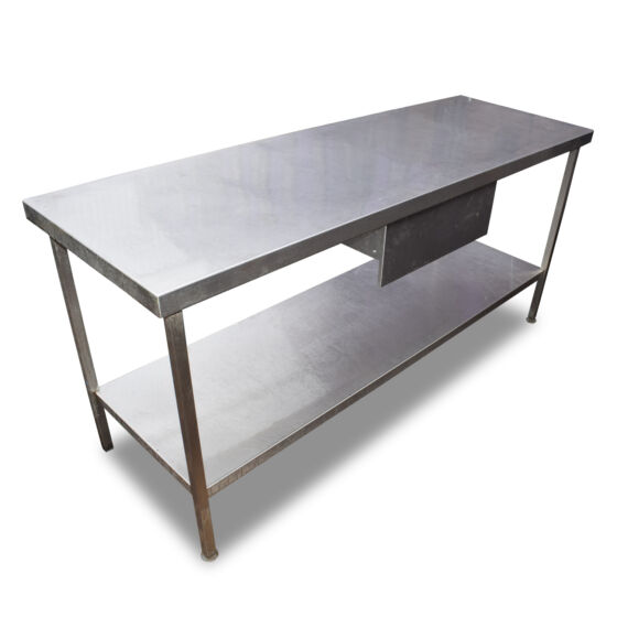 1.95m Stainless Steel Table