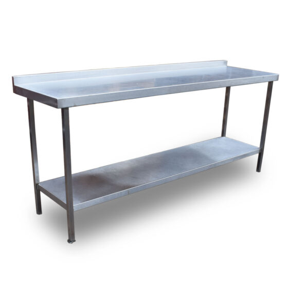 2m Stainless Steel Table