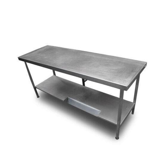 1.85m Stainless Steel Table