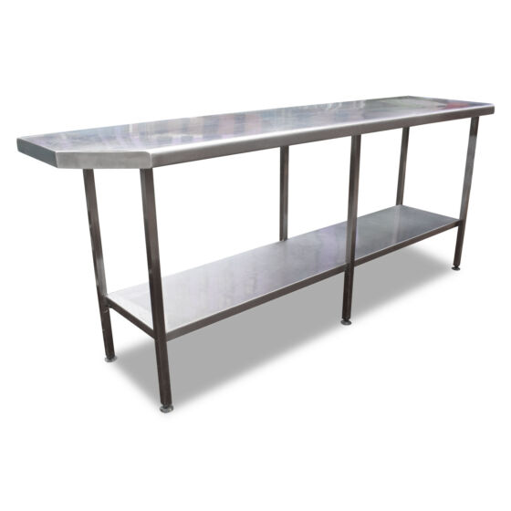 2.2m Stainless Steel Table