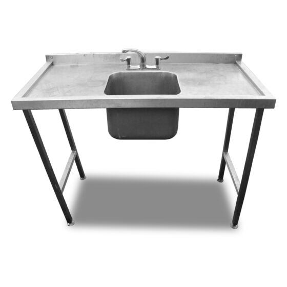 1.3m Stainless Steel Sink