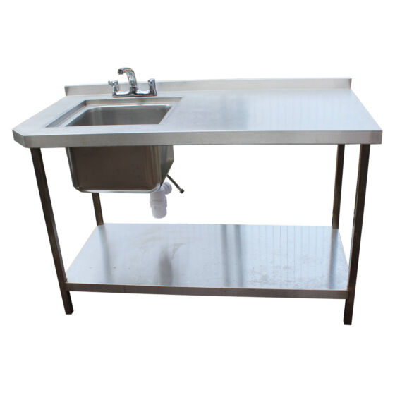 1.4m Stainless Steel Sink