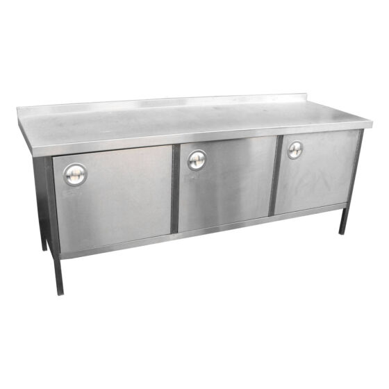 2.1m Stainless Steel Cupboard
