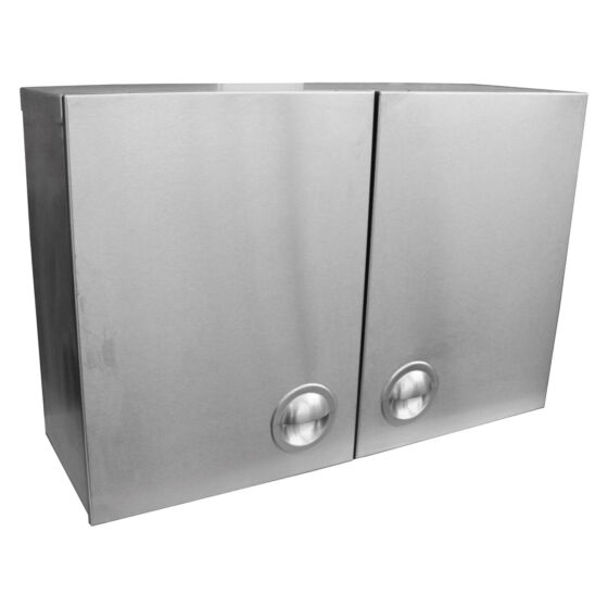 0.9m Stainless Steel Wall Cupboard